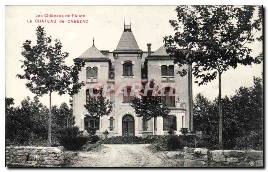 CPA Chateaux de l Aude Le chateau de Cabezac