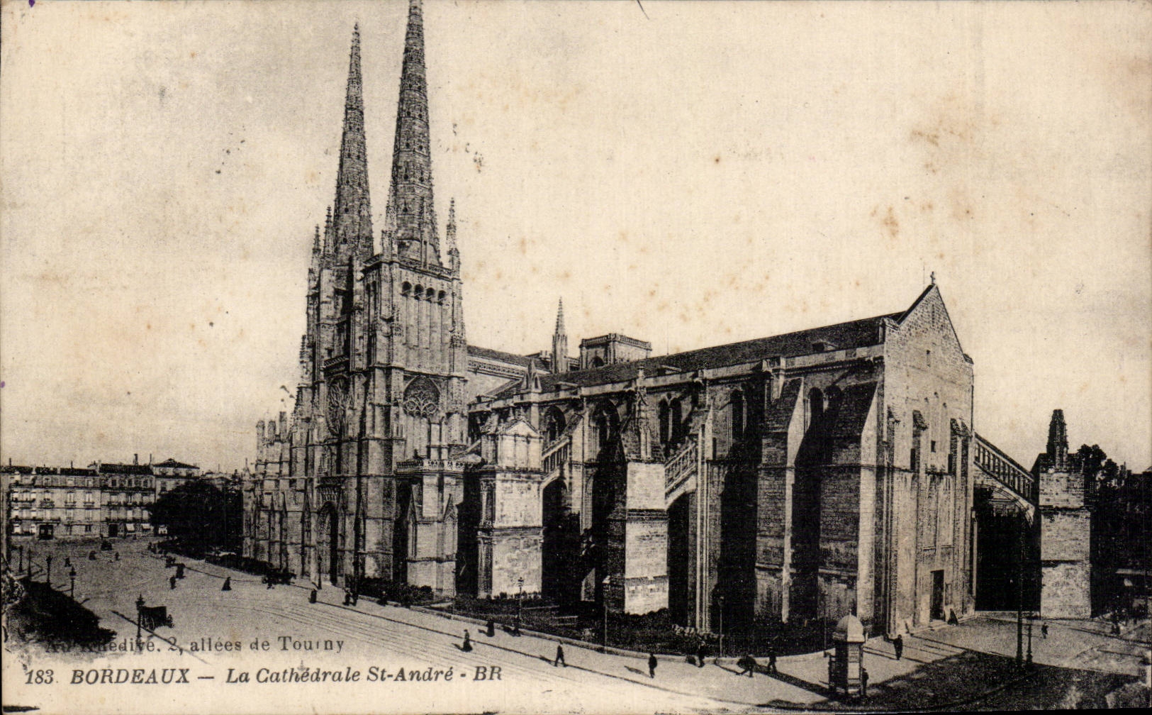 CPA Bordeaux Cathedrale Saint Andre