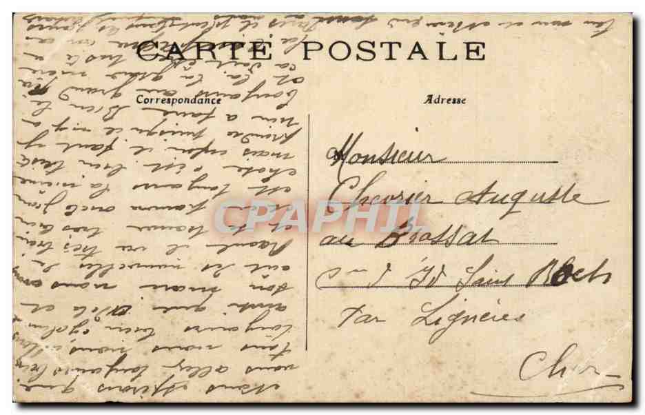 PARIS — Bois de Boulogne — Le Passeur du Restaurant de l'Île du Grand Lac — C.M. — n°3663 — Verso