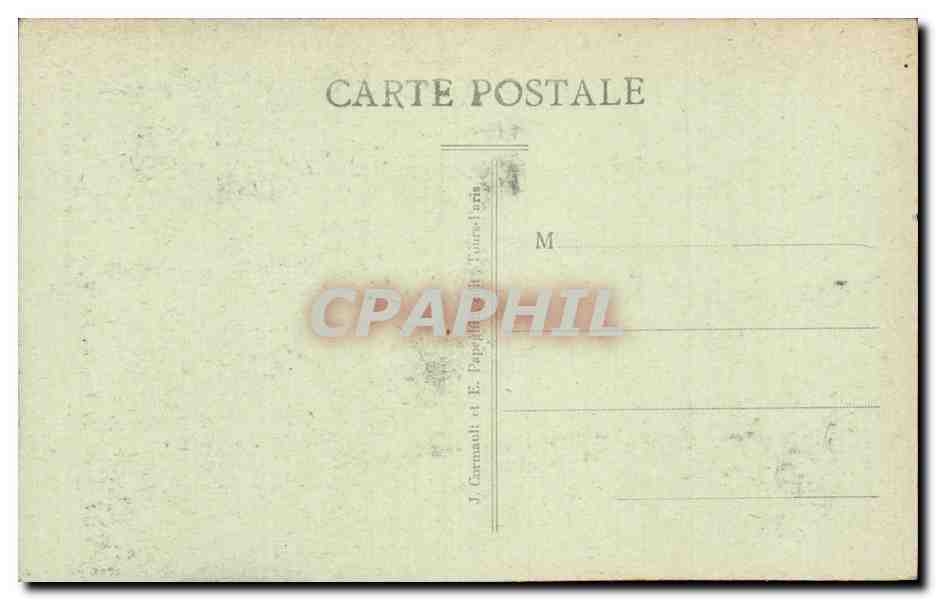 CPA Paris Dome des invalides — Rückseite