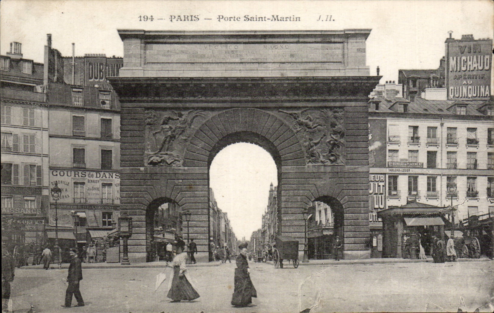 CPA Paris Porte Saint Martin 