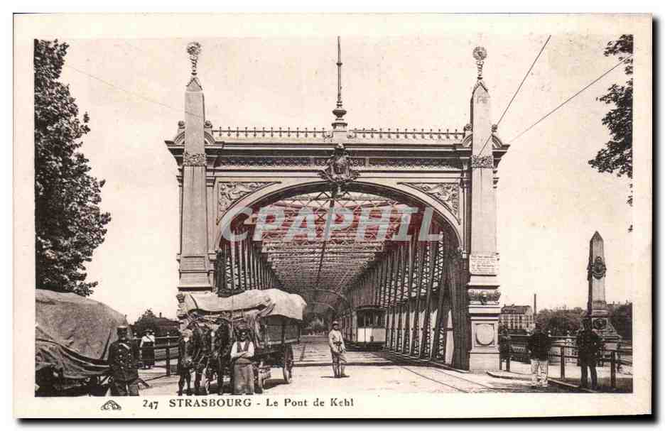 Strasbourg - Le Pont de Kehl — éditeur 'La Cité des Arts' n°247