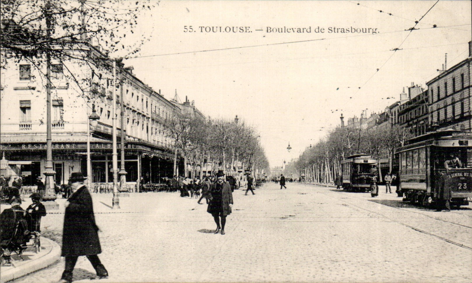 CPA Toulouse Boulevard de Strasbourg 