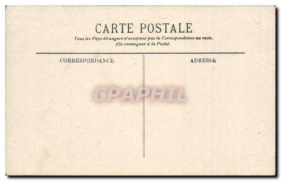 CPA Lourdes Funiculaire du Pic du Jer — Verso