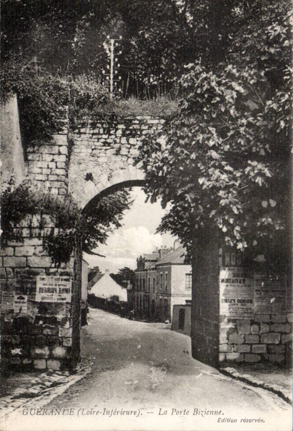 CPA Guerande La porte Bizienne 
