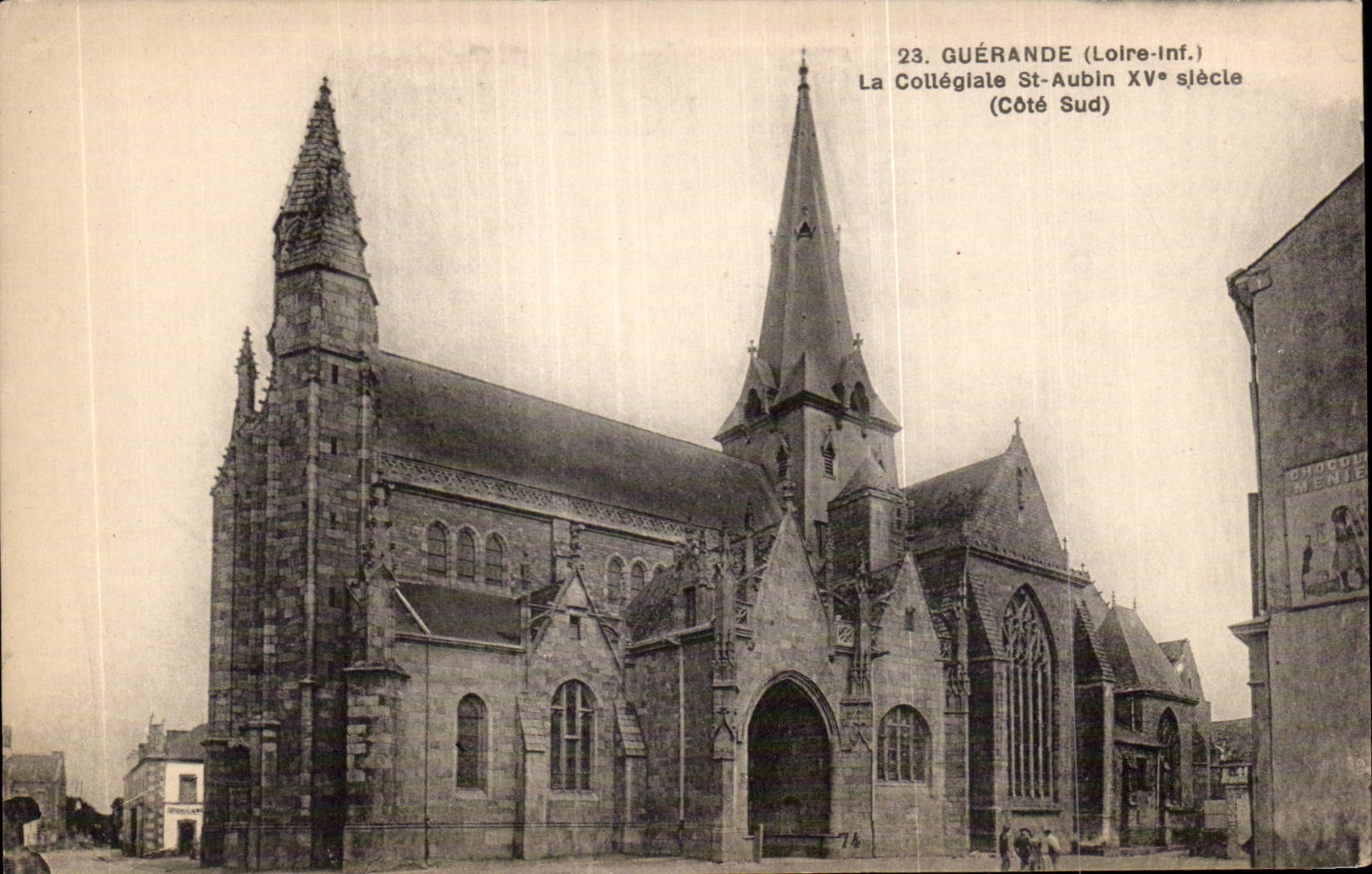 CPA Guerande La collegiale St Aubin 