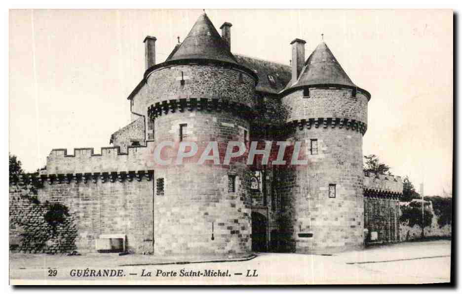 CPA Guerande La porte St Michel