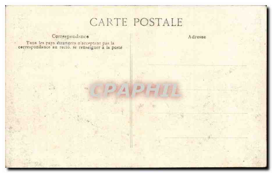 Crue de la Seine — Paris - Pont d'Austerlitz — Le 27 Janvier 1910 — Éditeur E.P.D. — Verso