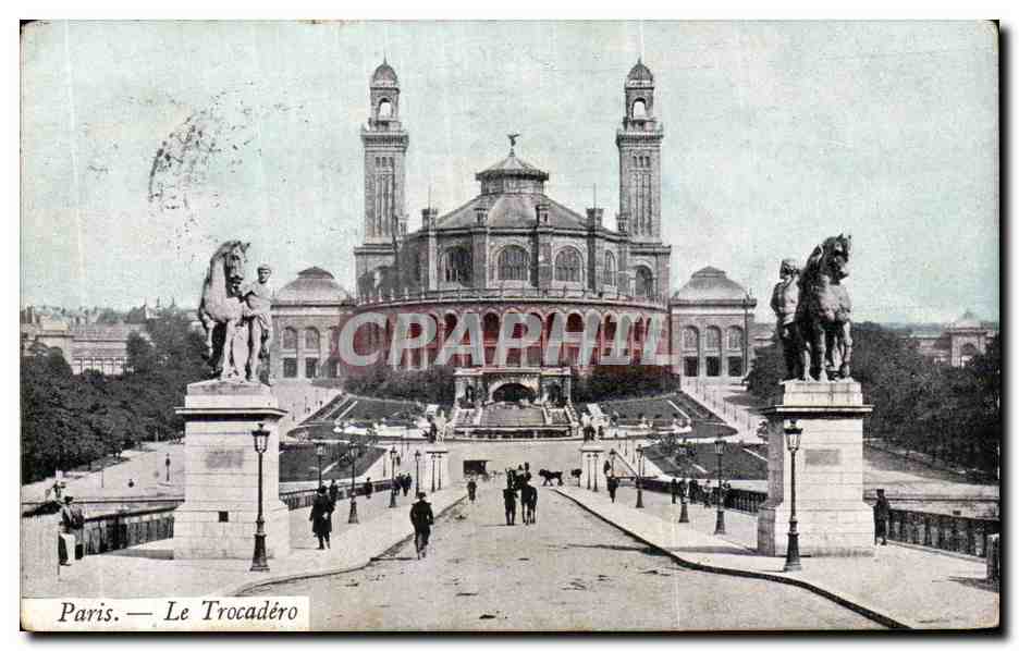 CPA Paris La Trocadero