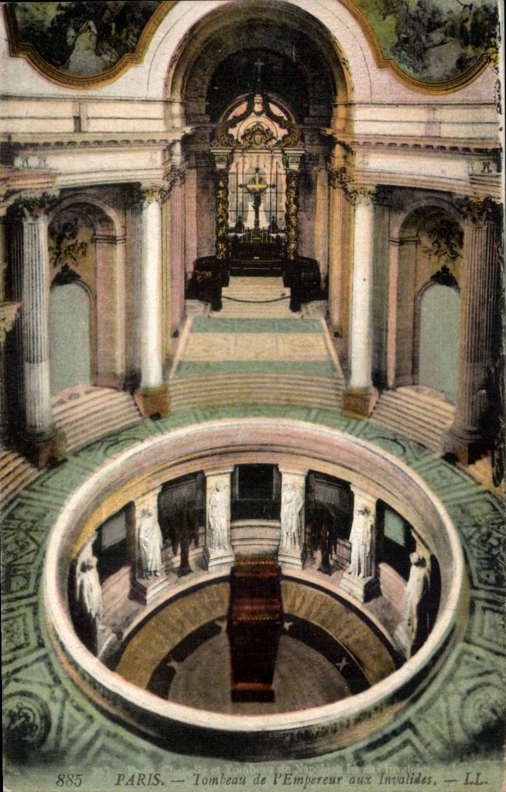 CPA Paris Tombeau de l empereur aux Invalides