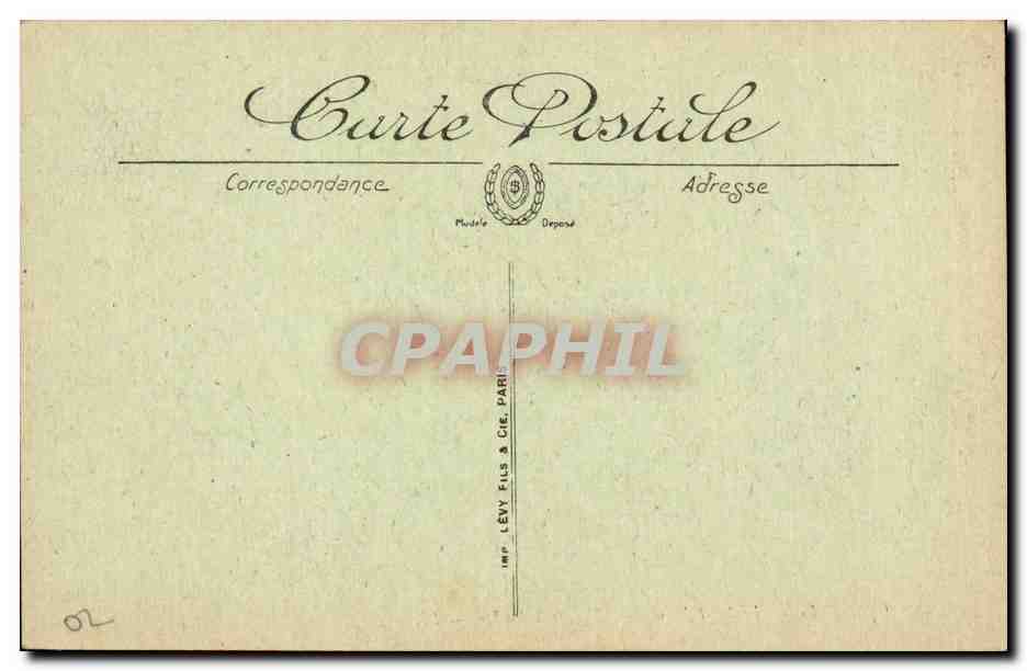 CPA Paris Le petit palais — Verso