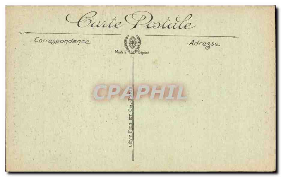 CPA Paris Dome des Invalides — Rückseite