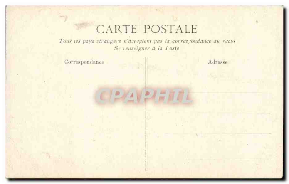 CPA Paris La grande roue — Rückseite