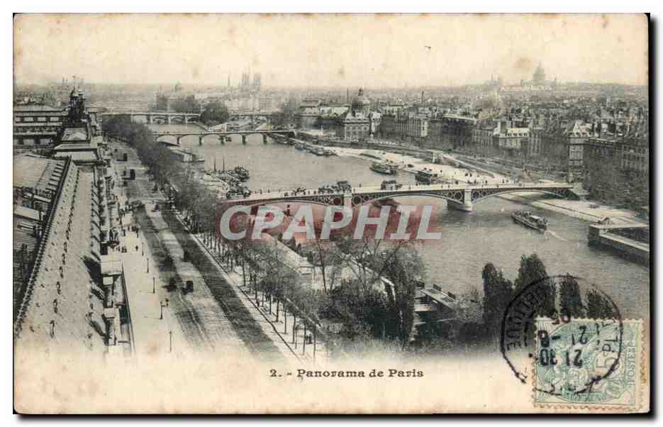 CPA Paris Panorama 