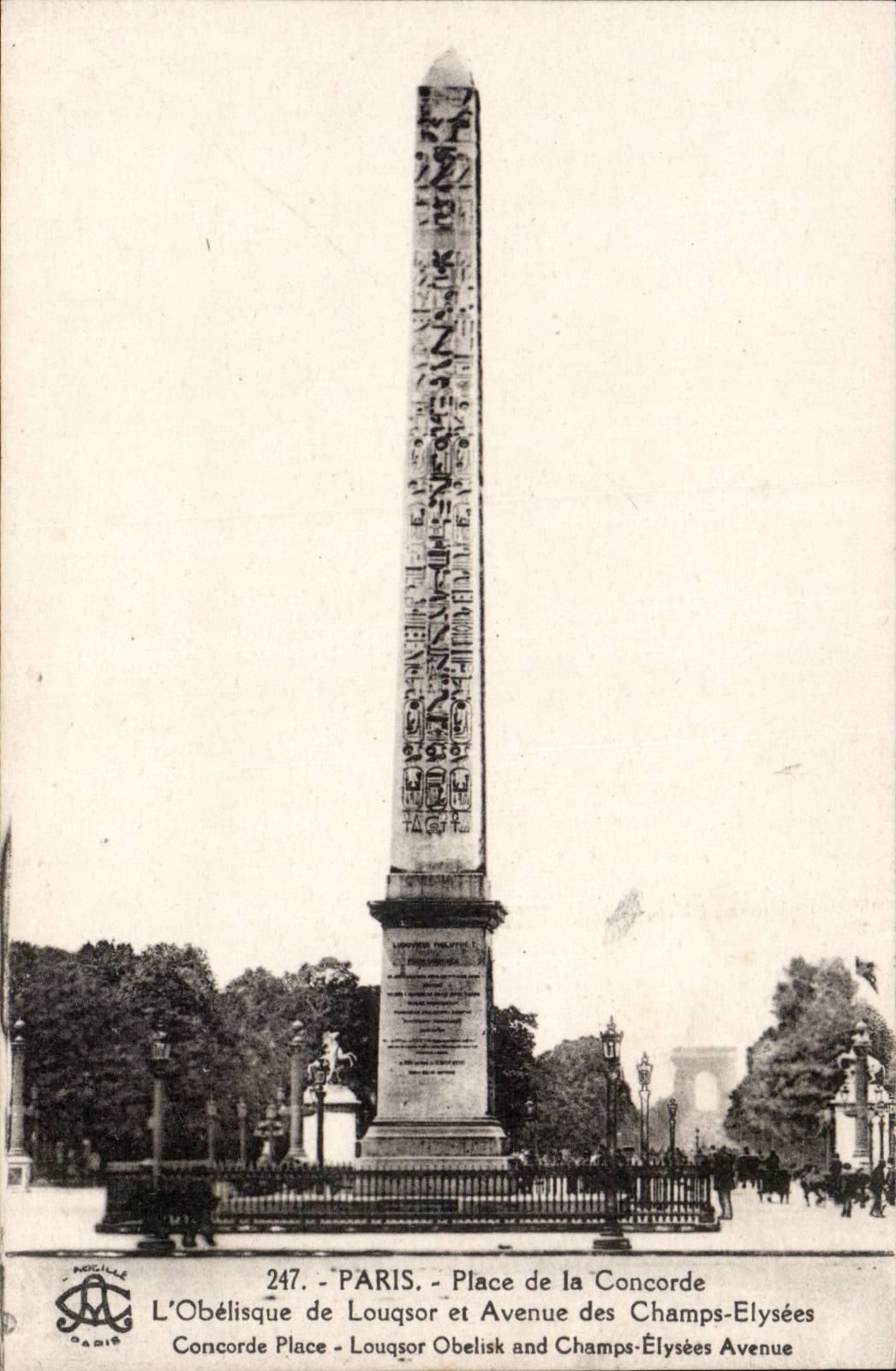 CPA Paris Place de la Concorde