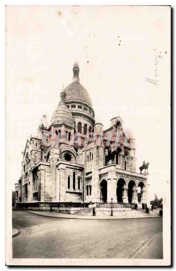 CPA Paris Basilique de Montmartre Sacre Coeur 