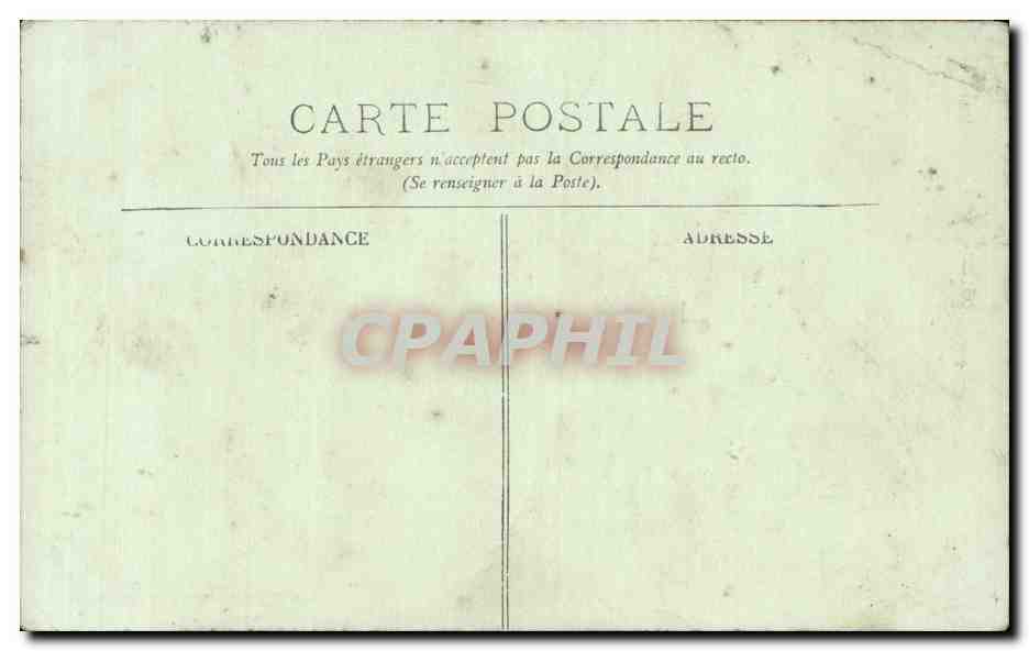 CPA Langeais Le chateau Une porte — Rückseite