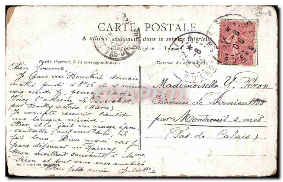 CPA Paris La Sainte Chapelle (palais de justice) — Reverso