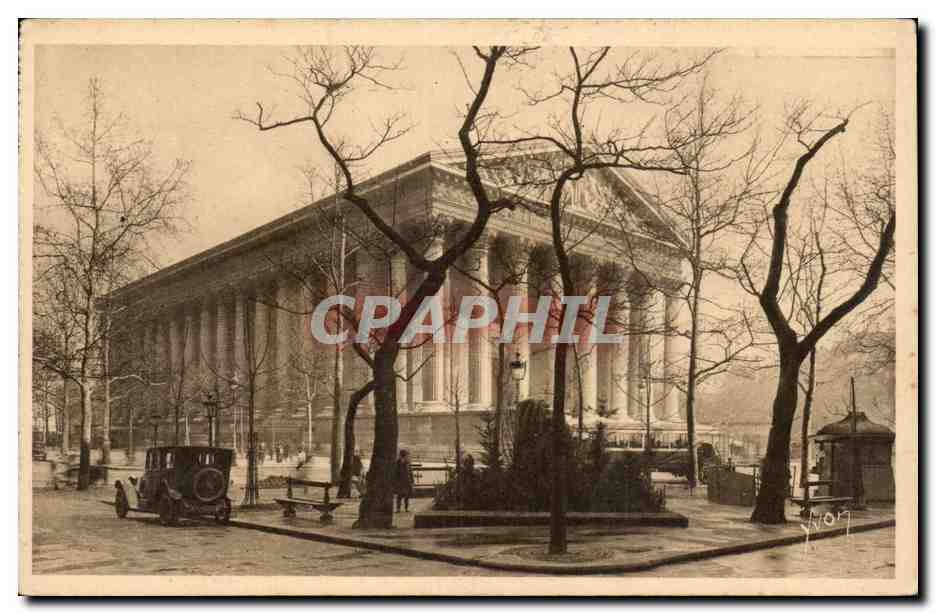CPA Paris Eglise de la Madeleine 