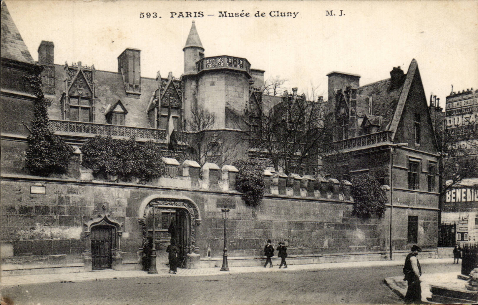 CPA Paris Musee de Cluny