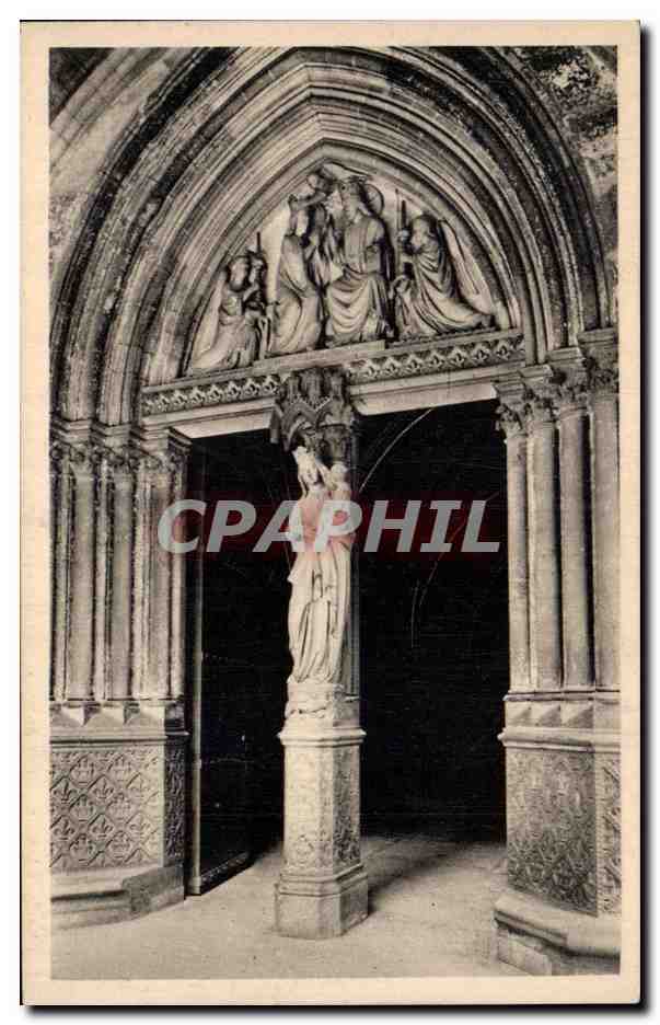 CPA Paris Sainte Chapelle Portail de la chapelle basse