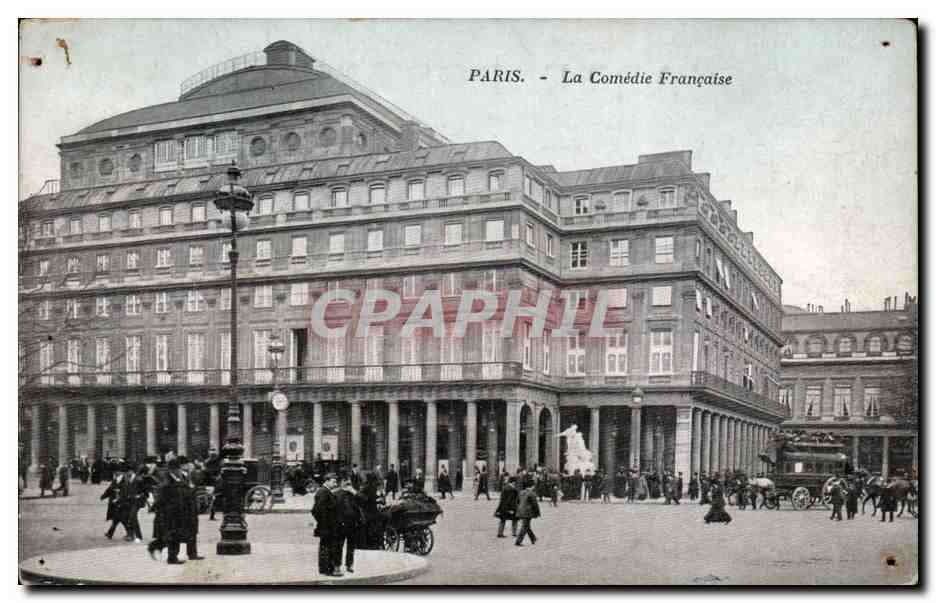 CPA Paris La comedie francaise