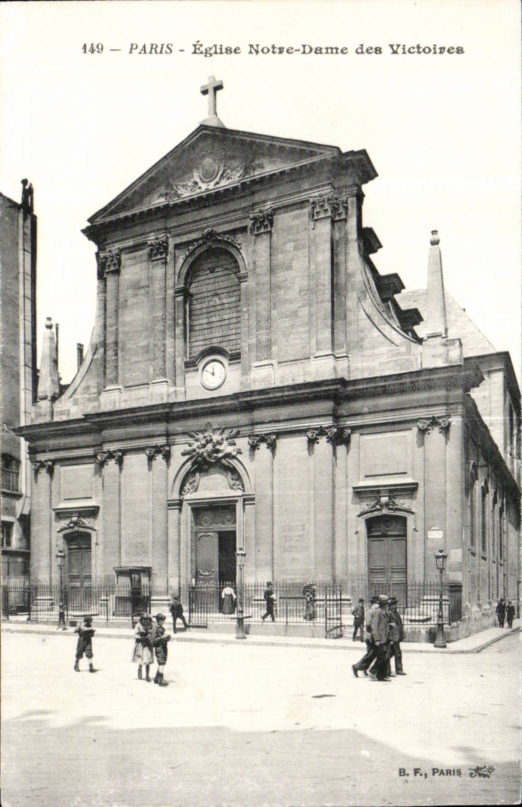 CPA Paris Eglise Notre Dame des Victoires
