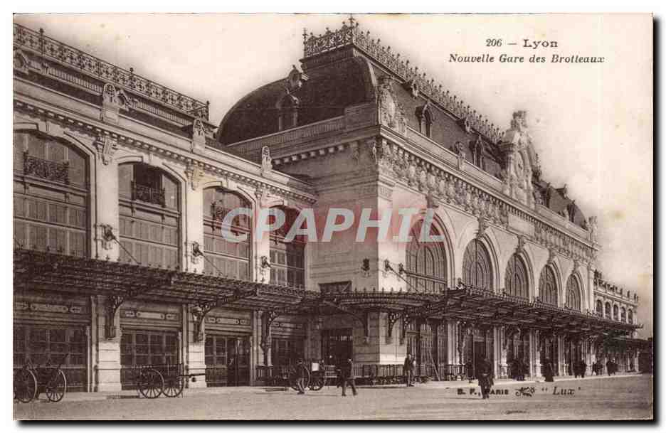 Lyon - Nouvelle Gare des Brotteaux — S. F. Paris n° 206