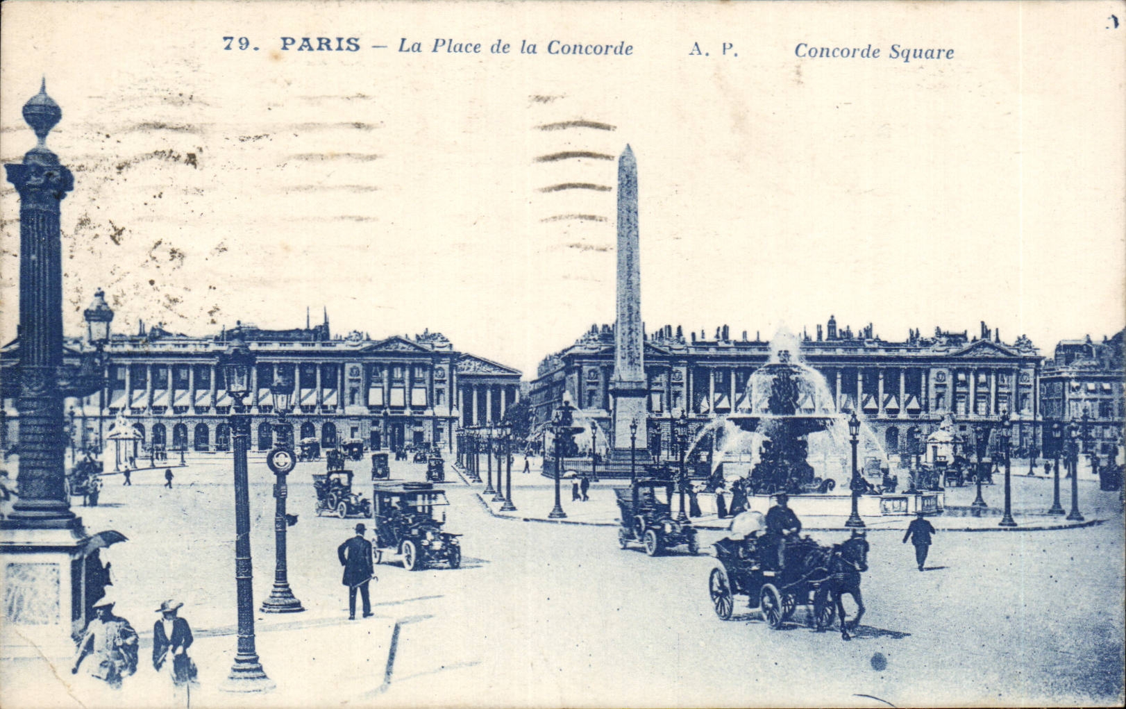 CPA Paris Place de la Concorde 