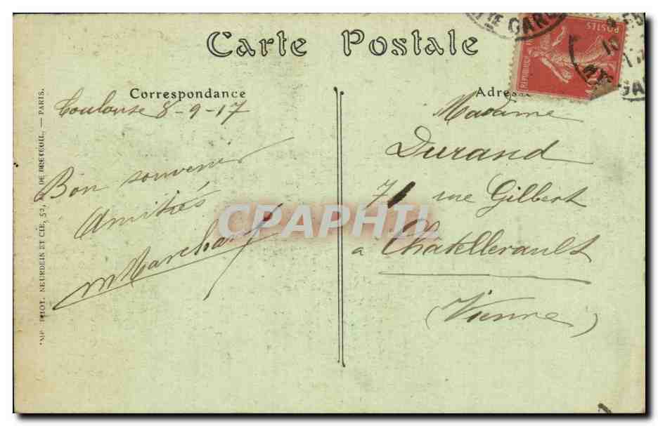 CPA Toulouse le musee ancien cloitre du couvent des Augustins  — Verso