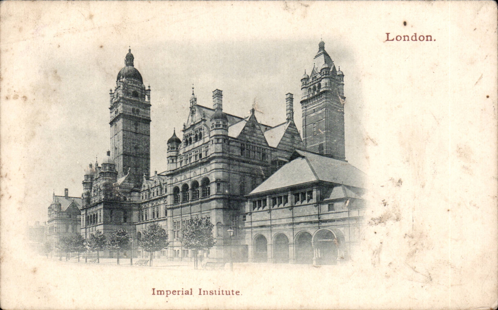 CPA Londres London Imperial institute