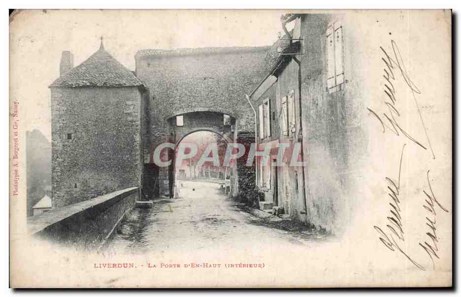 CPA Liverdun La porte d en haut 