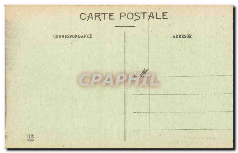 CPA Pau Le chateau d Henri IV — Verso