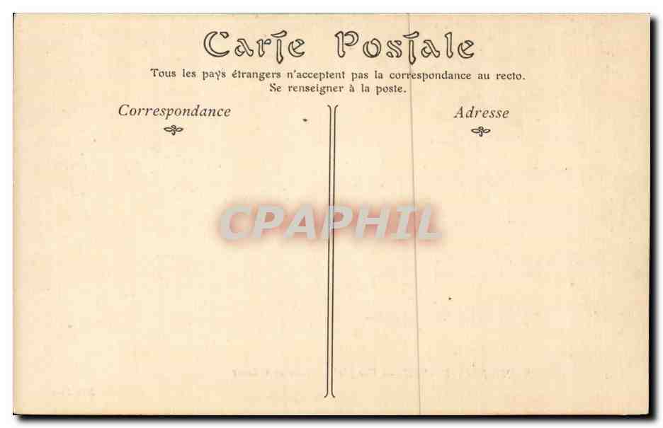CPA Saint Jean de Luz Vue generale prise de Cibourne — Verso