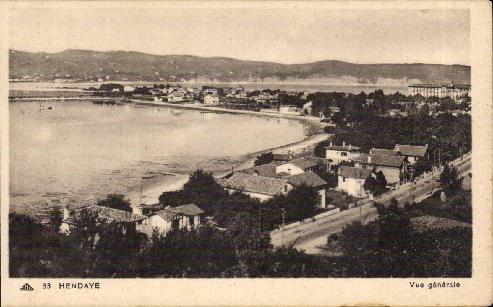 CPA Hendaye Vue generale