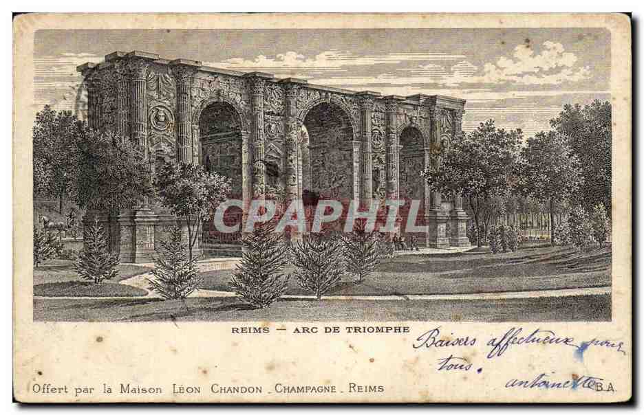 Ansicht aus den Kellern — Plaisance (Gironde) — Verleger nicht sichtbar — Rückseite