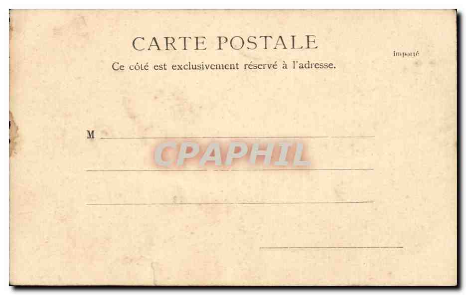 CPA Le Havre Souvenir — Verso
