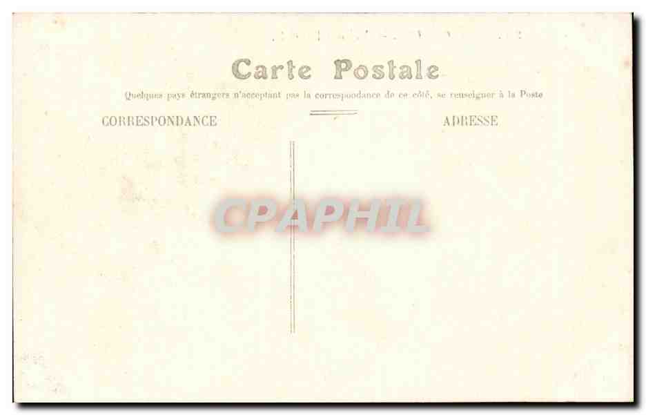 CPA La Rochelle Maisons Henri II — Rückseite