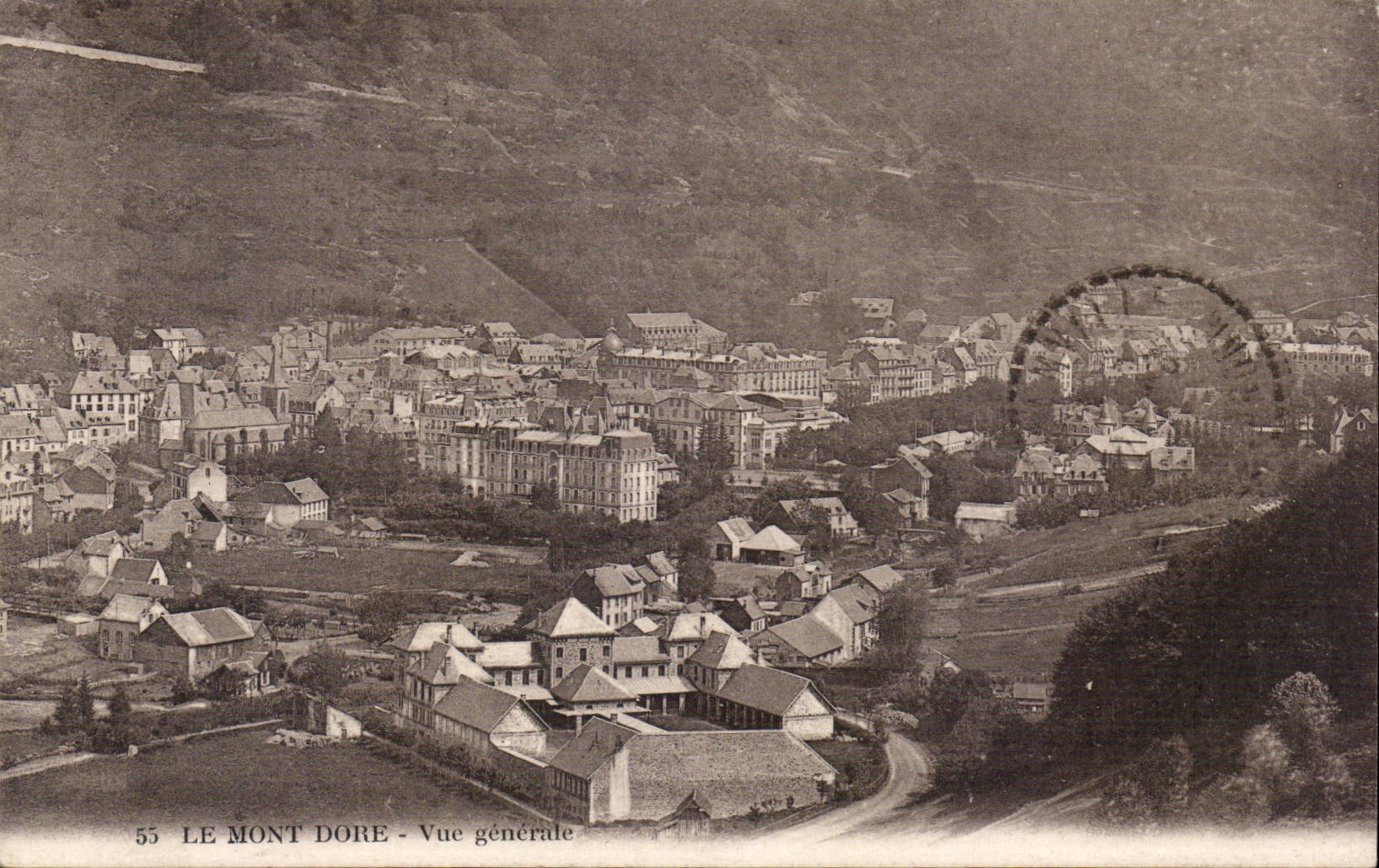 CPA Le Mont Dore Vue generale 