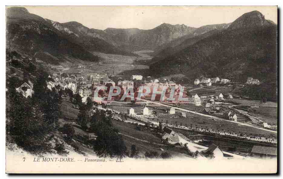 CPA Le Mont Dore Panorama