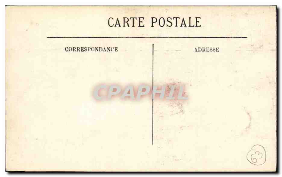 CPA Le Mont Dore Les cheminees du diable et la vallee du Mont Dore — Verso