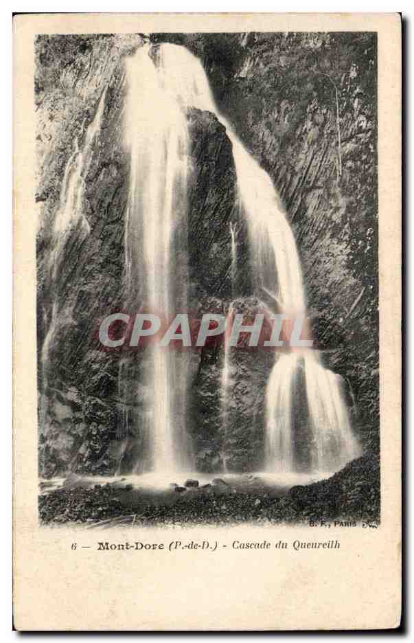 CPA Mont Dore Cascade du Queureuilh