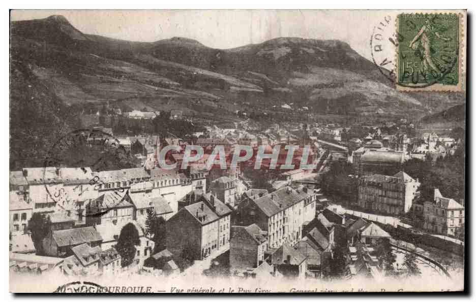 CPA La Bourboule Vue generale