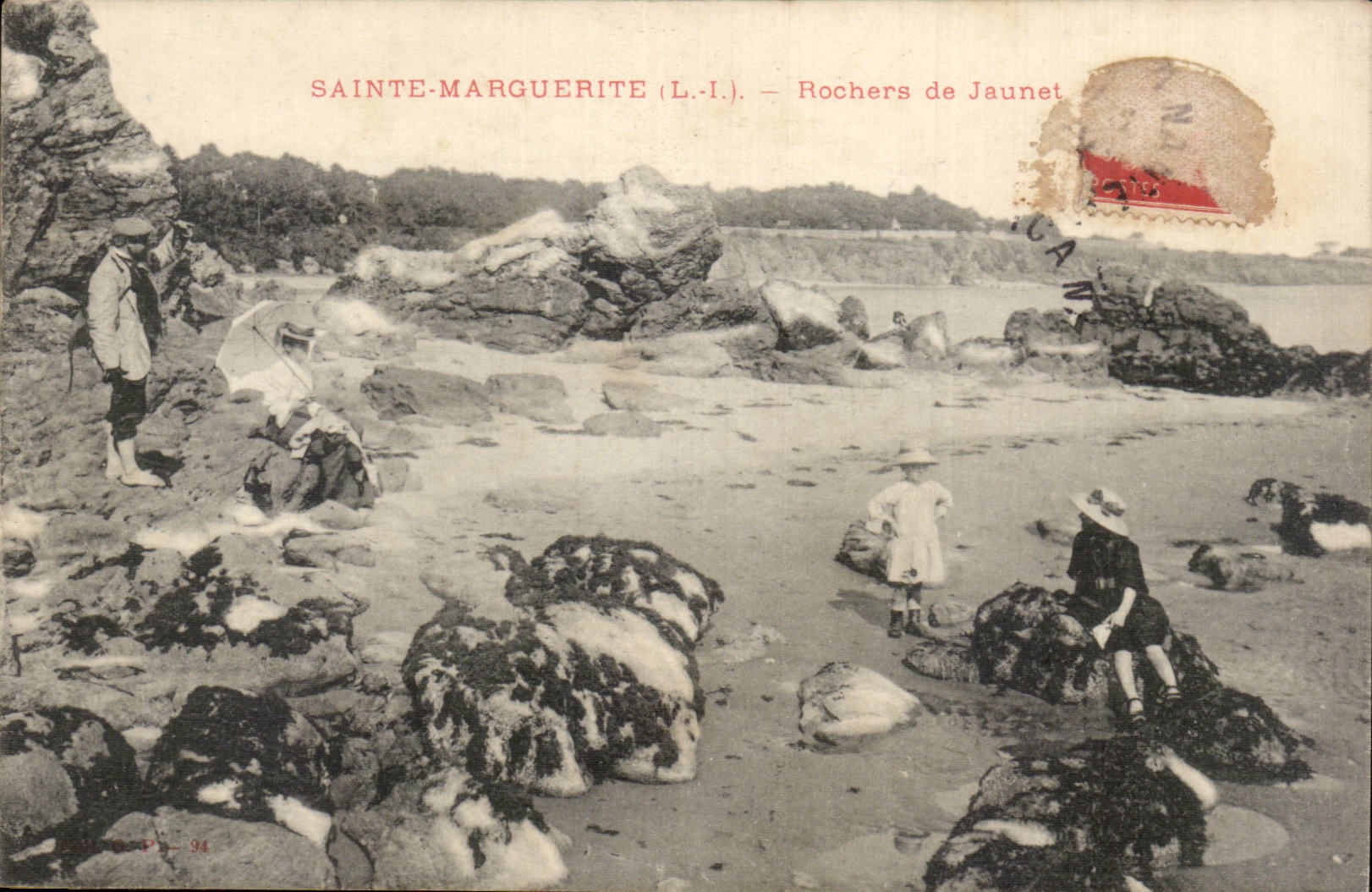 CPA Sainte Marguerite Rochers de Jaunet