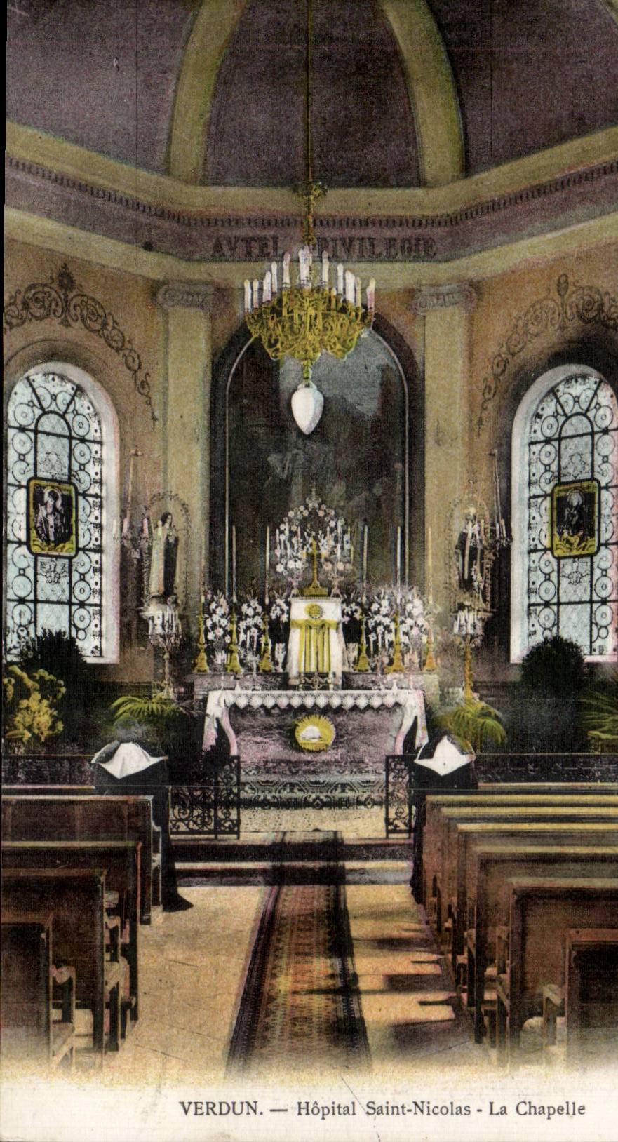Verdun — Hôpital Saint-Nicolas — La Chapelle