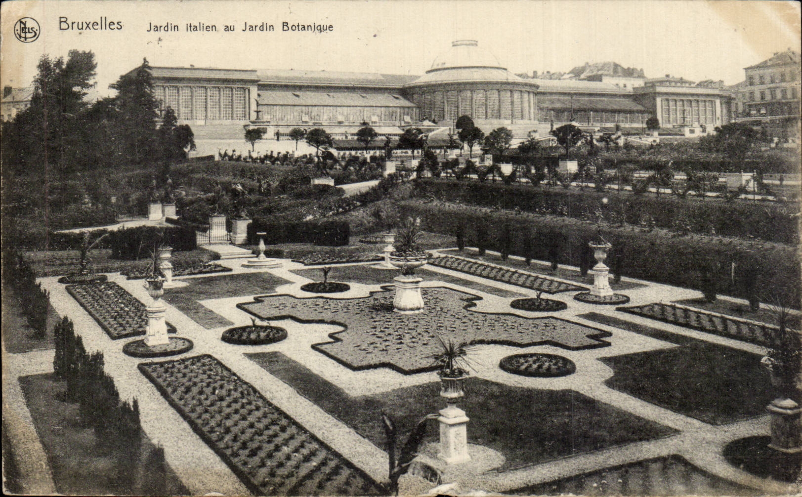 CPA Bruxelles Jardin italien au jardin botanique