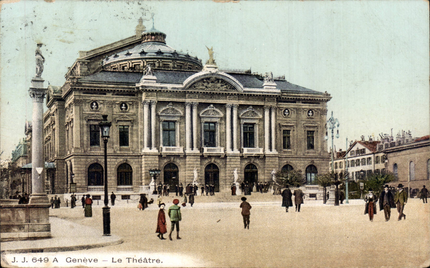 CPA Suisse Geneve Le theatre