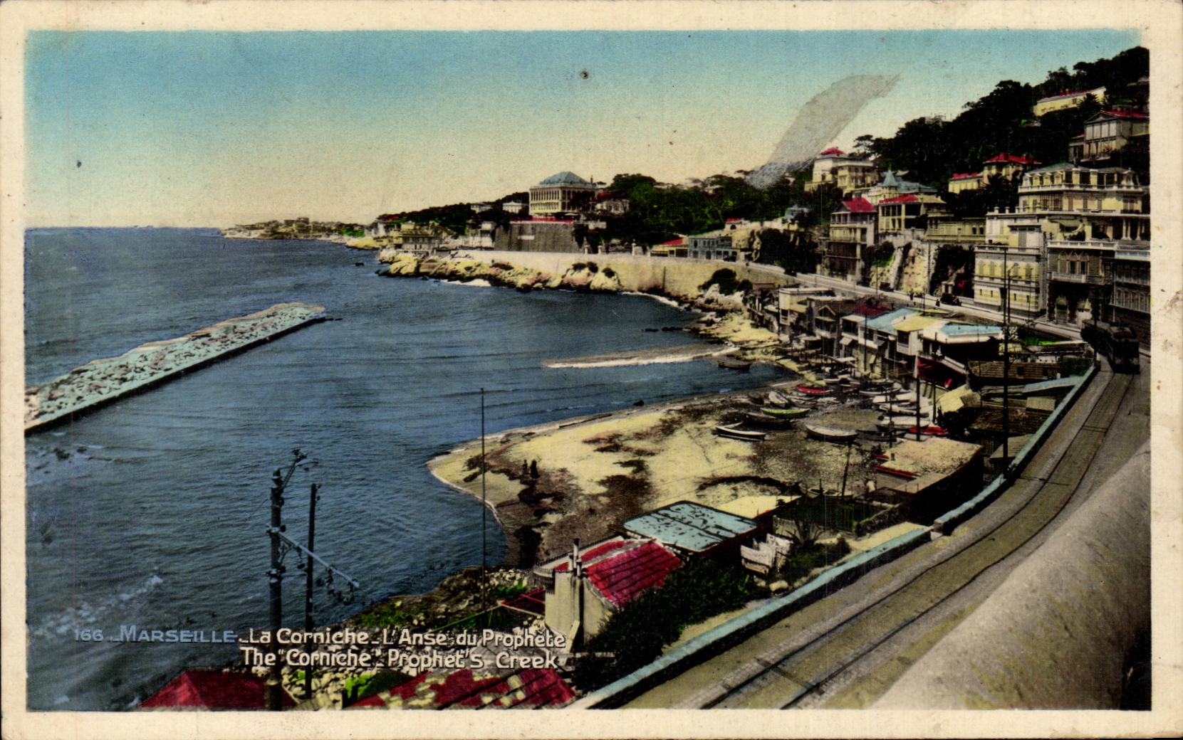 CPA Marseille La corniche l anse du prophate