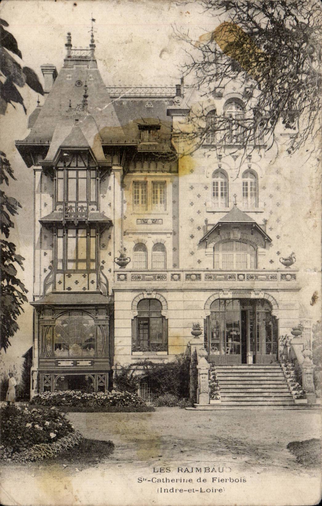 CPA Les Raimbaud Ste Catherine de Fierbois 