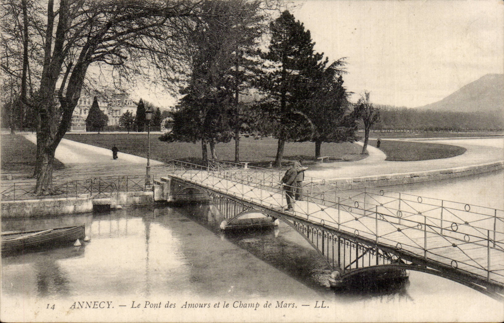 Annecy — Le Pont des Amours et le Champ de Mars — LL. n°14